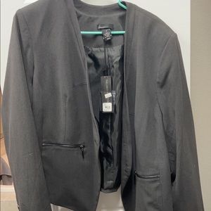 Lane Bryant tailored stretch blazer